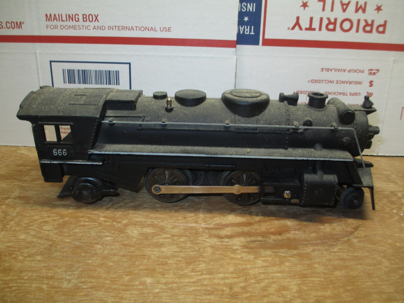 VINTAGE MARX LOCOMOTIVE #666 LISTING # 10