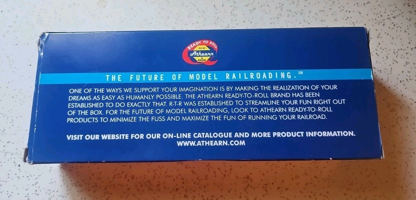ATHEARN HO SCALE F59 #2627 AMTRAK #458 IN ORIGINAL BOX GREAT CONDITION CC1