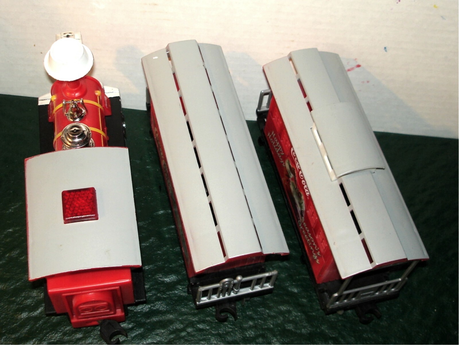 K-LINE (GOLDLOK) – COCA-COLA SANTA TRAIN – O-27 REMOTE CONTROL TRAIN
