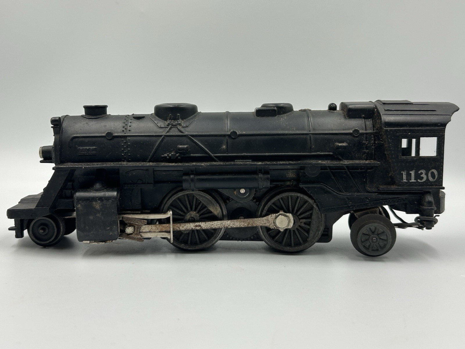 Lionel 1130 O Gauge Steam Locomotive 2-4-2 Black Engine Tested Vintage W/Box