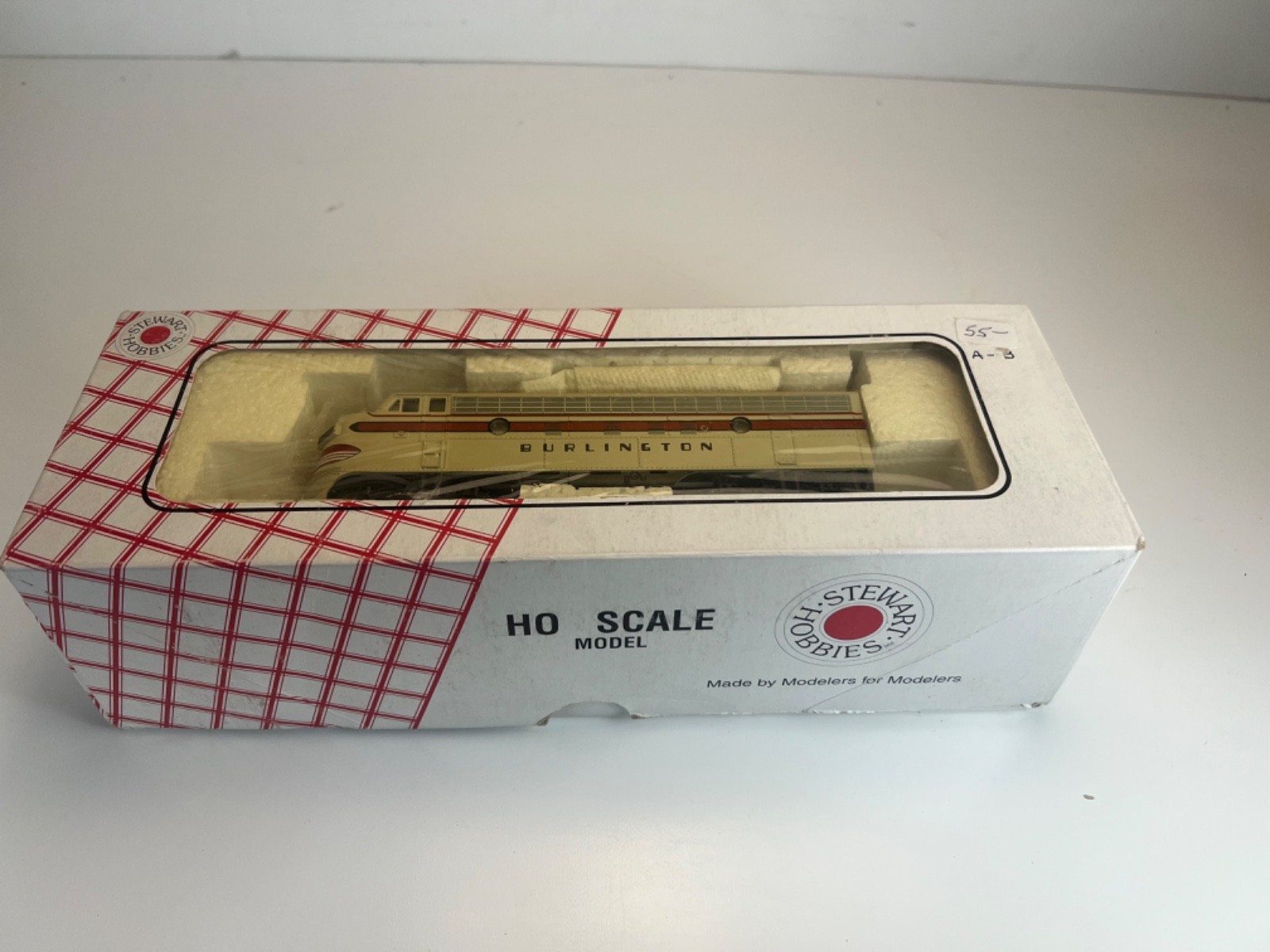 Stewart Hobbies HO F3 Phase IV A/B Set CB&O Double Headlight NEW/NIB/NOS/UNUSED
