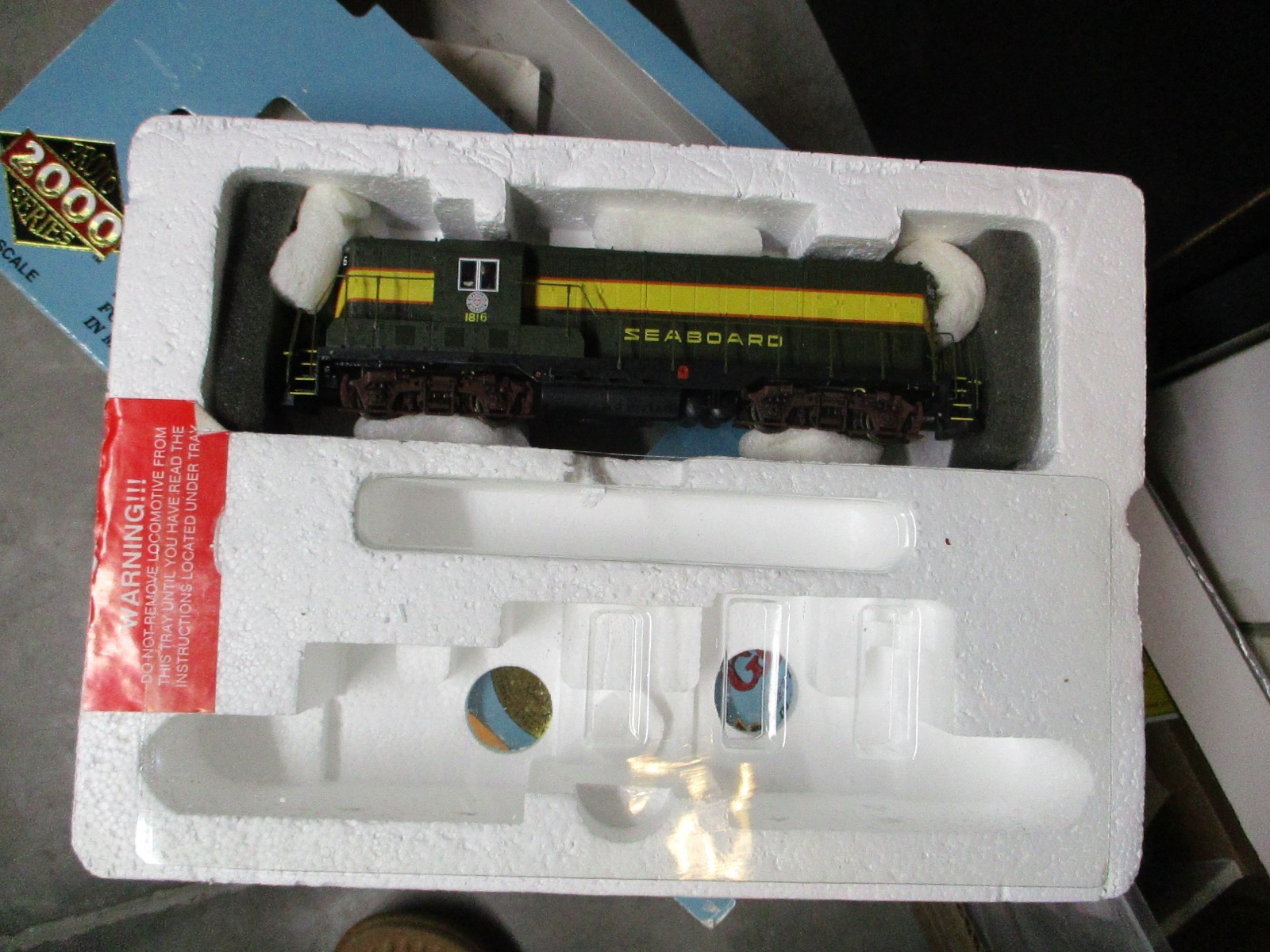 SAL 1816 EMD GP7 PROTO 2000, NEW GEARS,RENUMBERED,TCS DUAL MODE DC/DCC, NO SOUND