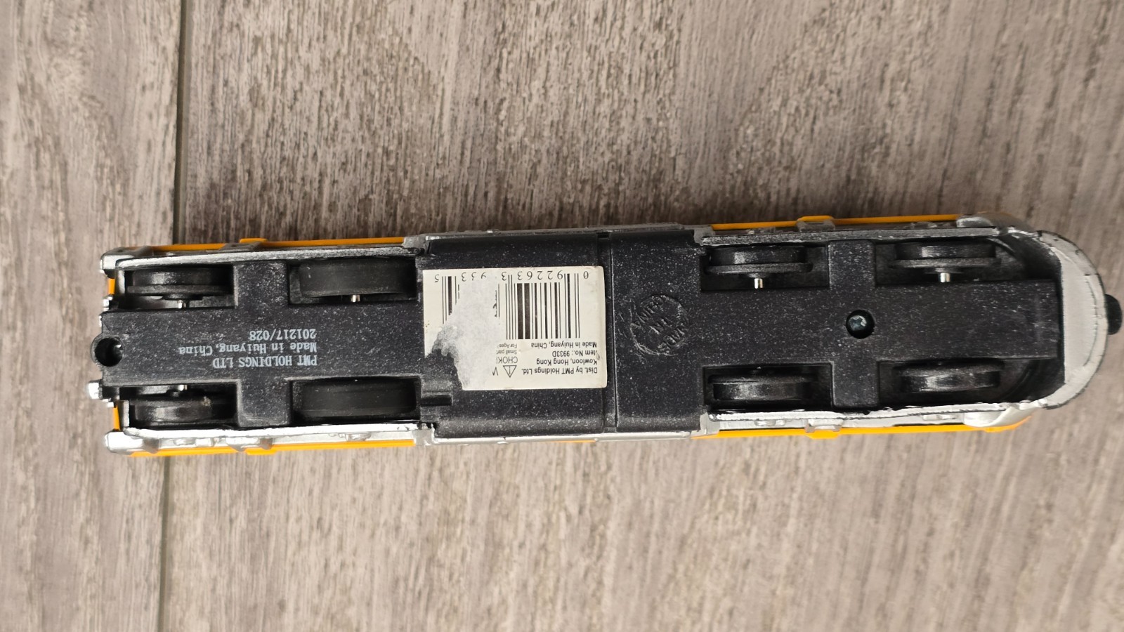 Vintage Pacific Express 1730 Pull Back Train Engine Diecast Toy HO Scale 6.5″