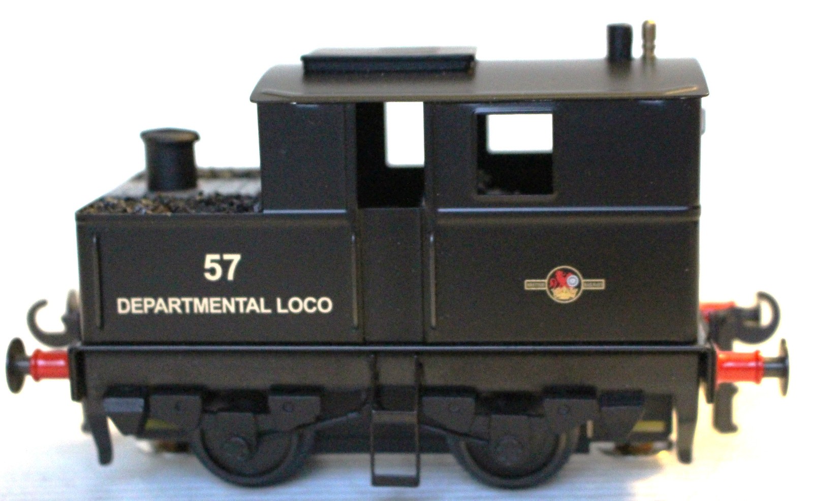 O Gauge 3 Rail WJVintage BR Sentinel LNER Class Y3, 0-4-0T Black Dept Loco No 57