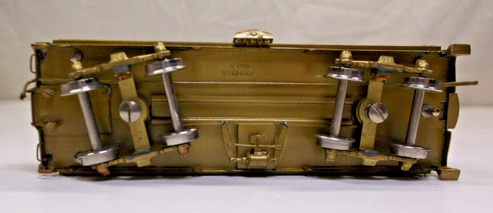HO Key Imports brass UP 2480 2-8-2 steam engine in original box (lot BB440)