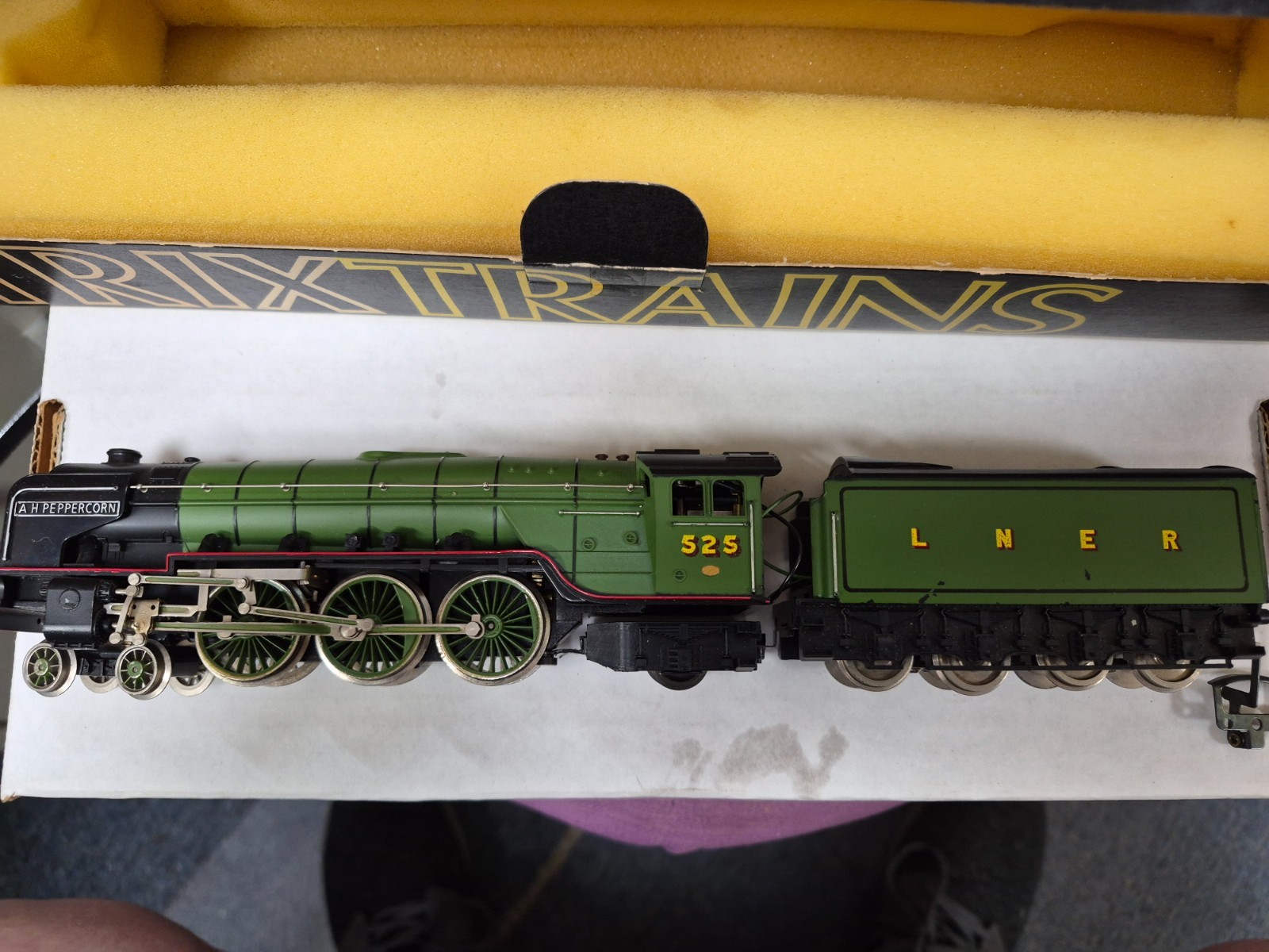 TRIXTRAINS 1186 “A.H. PEPPERCORN ” LNER 525 BOXED OO SCALE 1:76 RUNS ON HO TRK