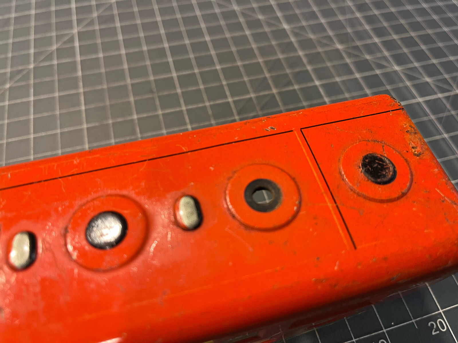 Marx Train SP 6000 POWERED Diesel Locomotive Engine METAL SHELL ONLY PART LOT C
