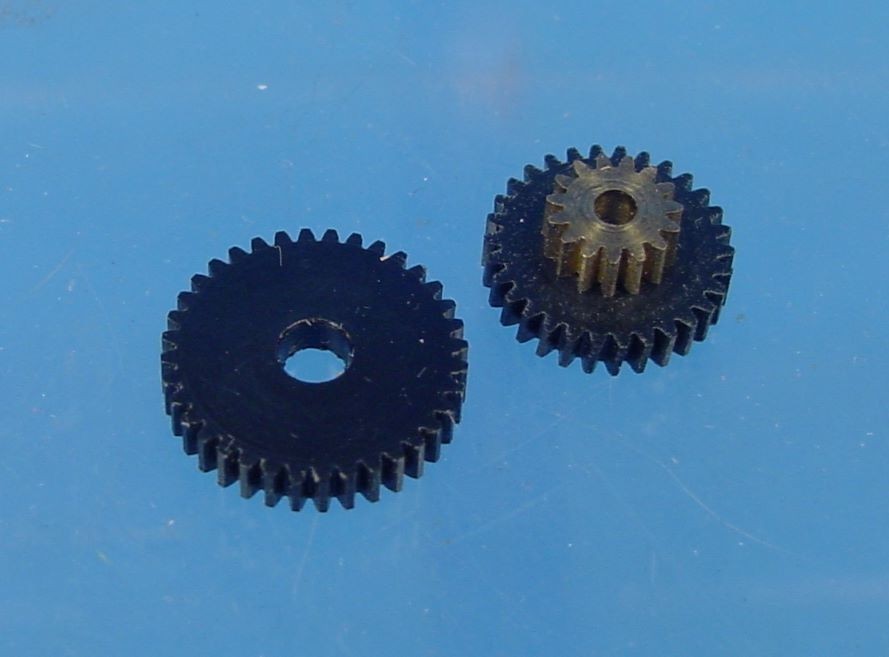 HO or HOn3 NWSL ROUNDHOUSE STEAM LOCOMOTIVE 72 to 1 COMPOUND GEAR SET MDC-99