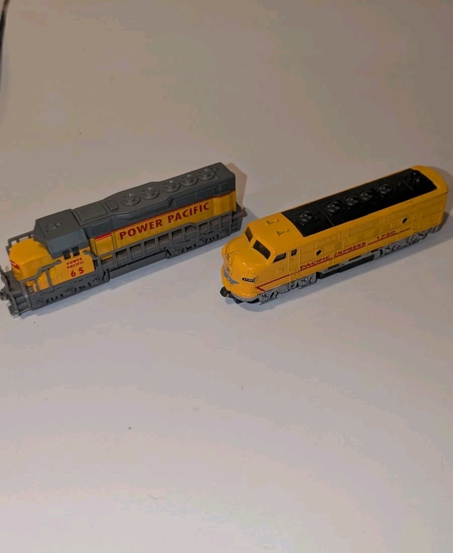 Locomotive Pull Back Power 65 Power Pacific Die Cast Pacific Express 1730 **Work