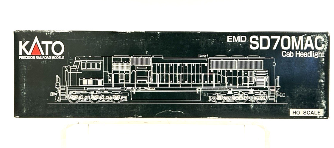HO Scale KATO 37-6404 BNSF Heritage II EMD SD70MAC Cab Headlight Diesel #9853