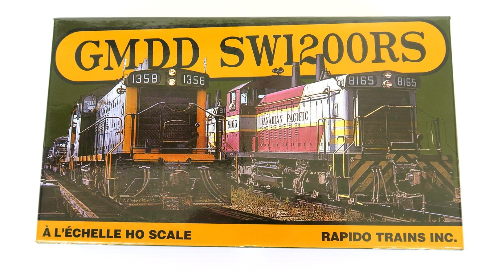 GMDD SW1200RS HO Switcher in CPR classic paint by Rapido, DCC/Sound