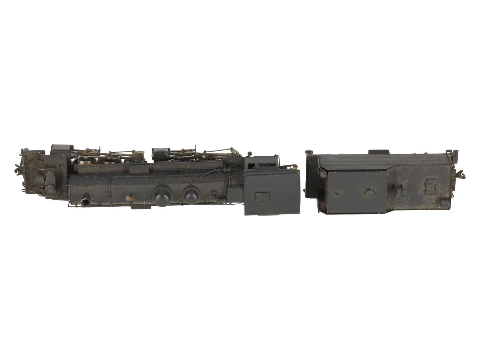 United Scale Models HO Brass Sierra Railroad 2-6-6-2 Steam Locomotive & Tender