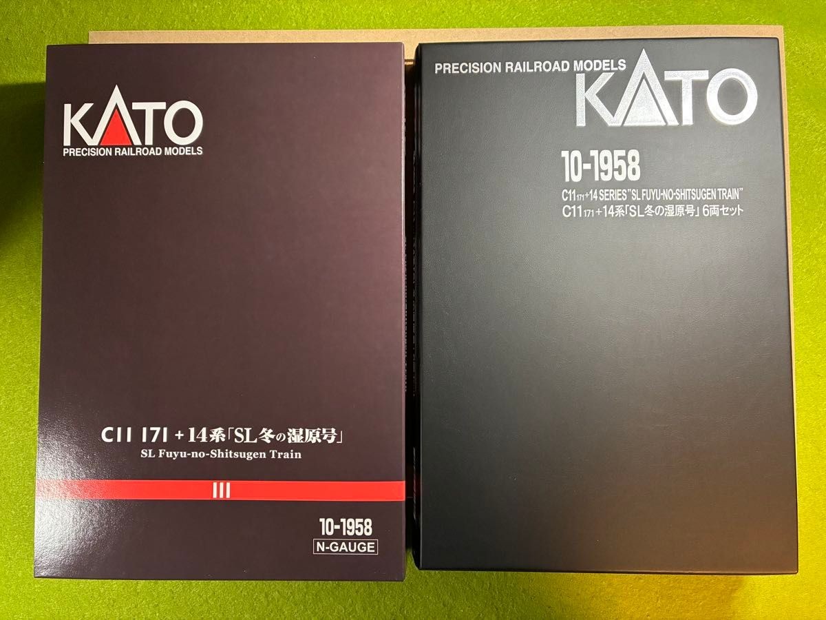 KATO 10-1958 C11 171 14 Series SL Fuyu-no-Shitsugen Train 6 Car Set N Scale