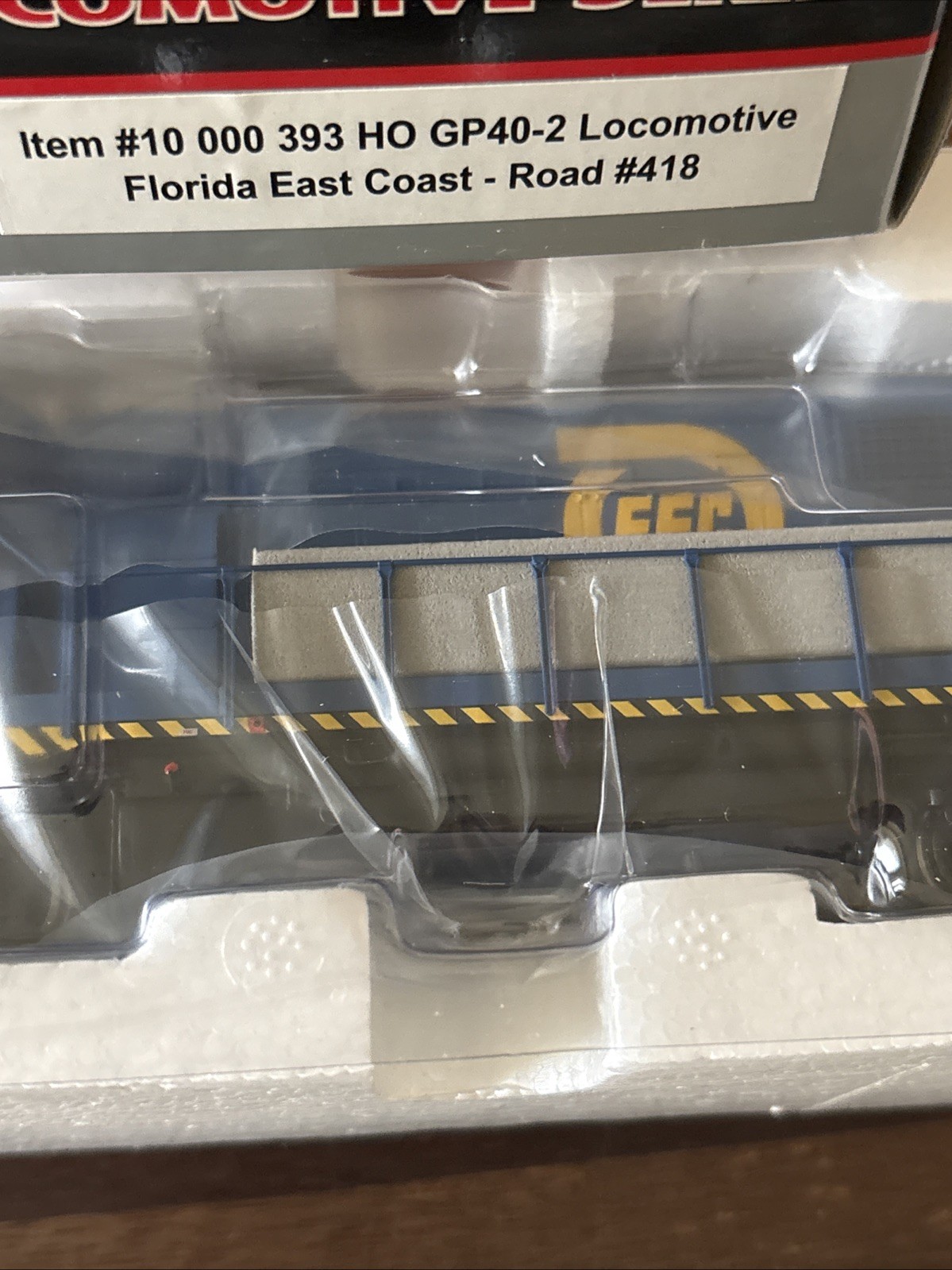 Atlas 10000393 HO FEC GP40-2 #418 DCC Ready Florida East Coast New