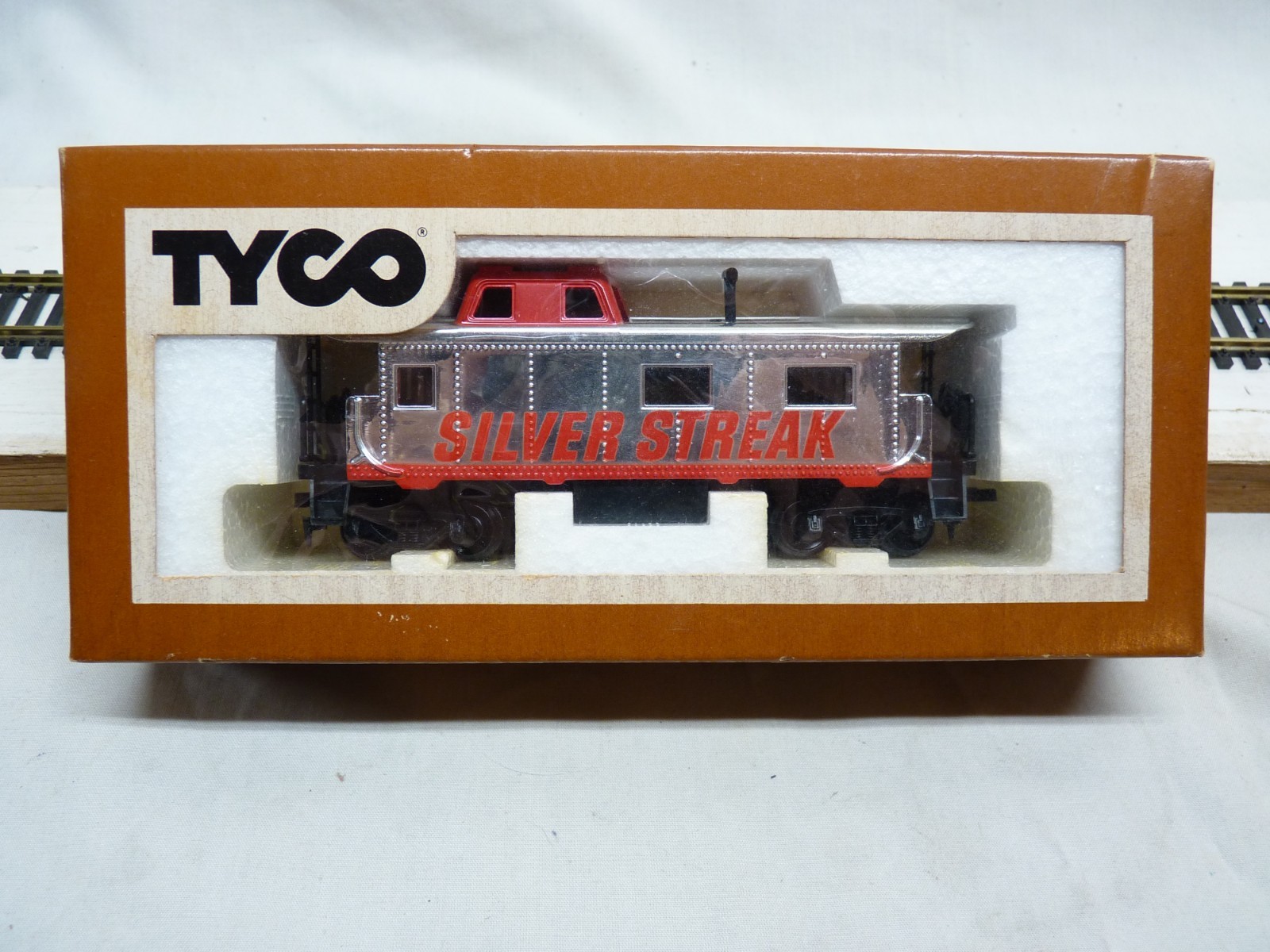 TYCO HO Silver Streak Caboose NEW IN BOX Fast Shipping