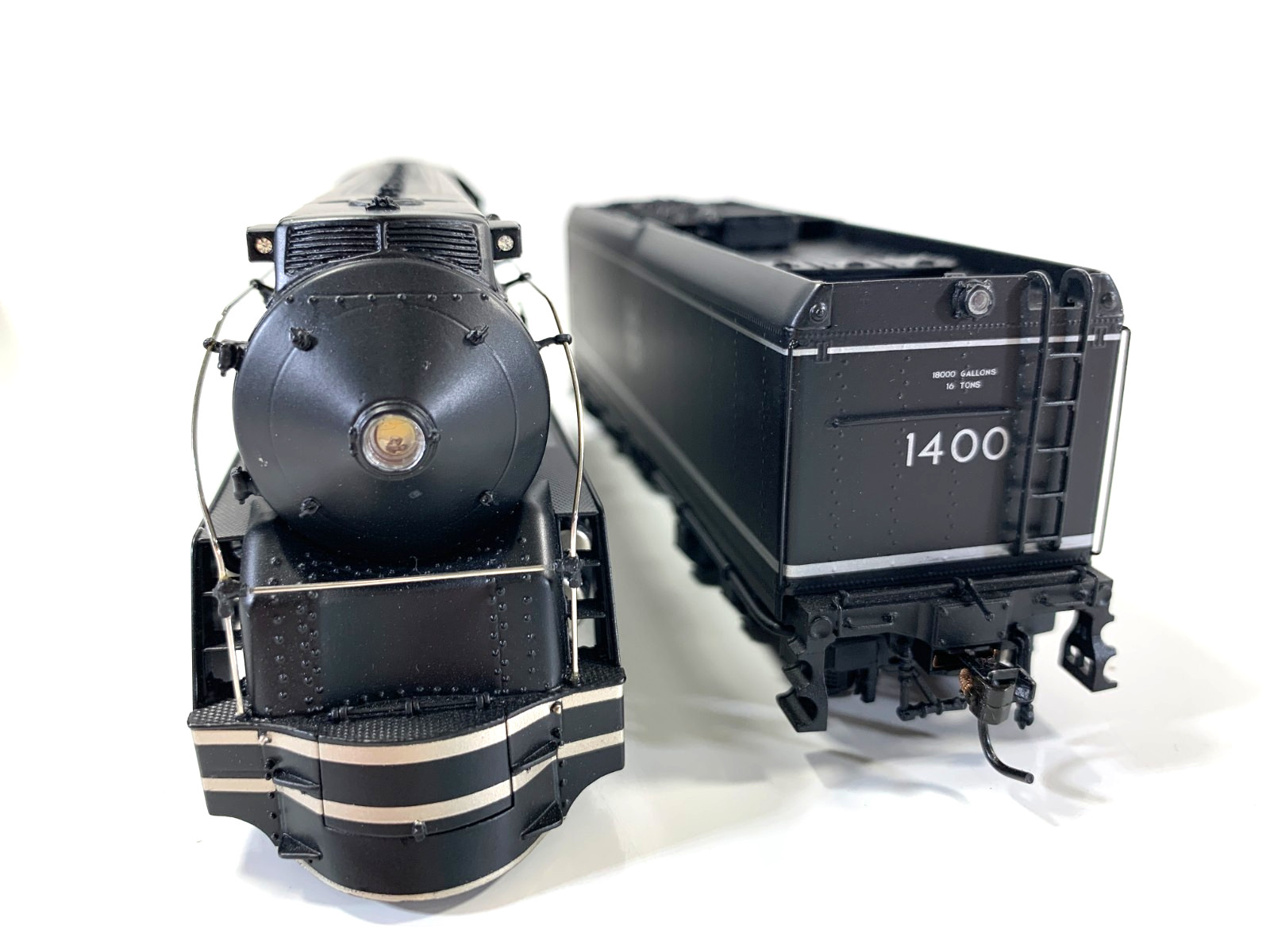 HO Broadway Limited Hybrid 1624 NH 1-5 4-6-4 #1400, DCC Sound, Paragon 2