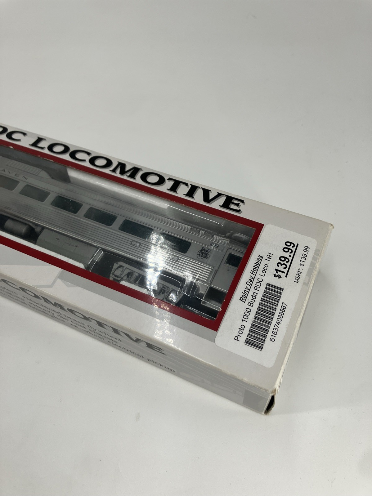 Walthers Proto #920-35352 Budd RDC-3 Coach-Baggage-RPO New Haven #127 NIB 1/87