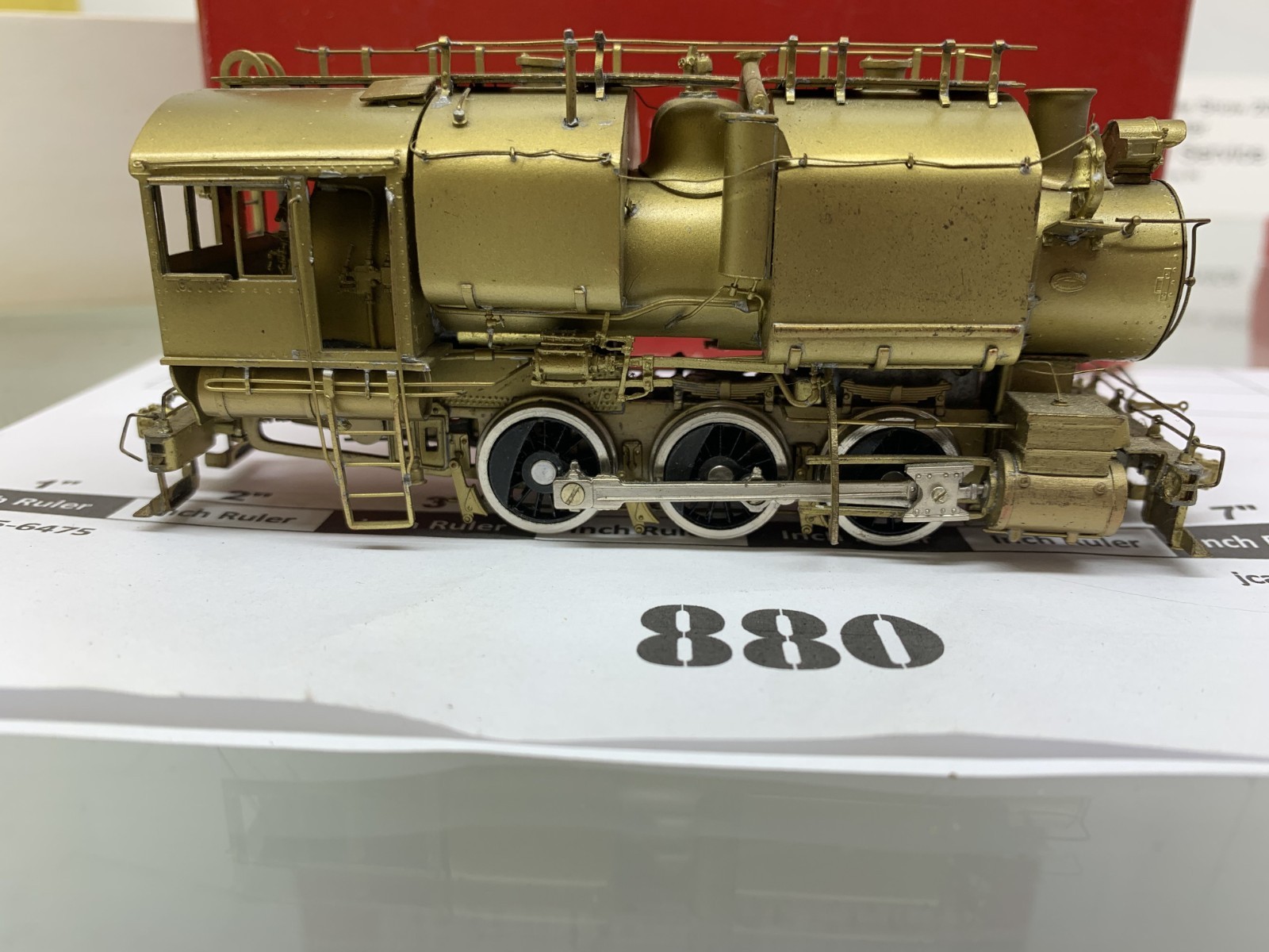 880 Westside Models Co. SP S-2 #217T Switcher Brass HO Scale 1:87 Nice Detail