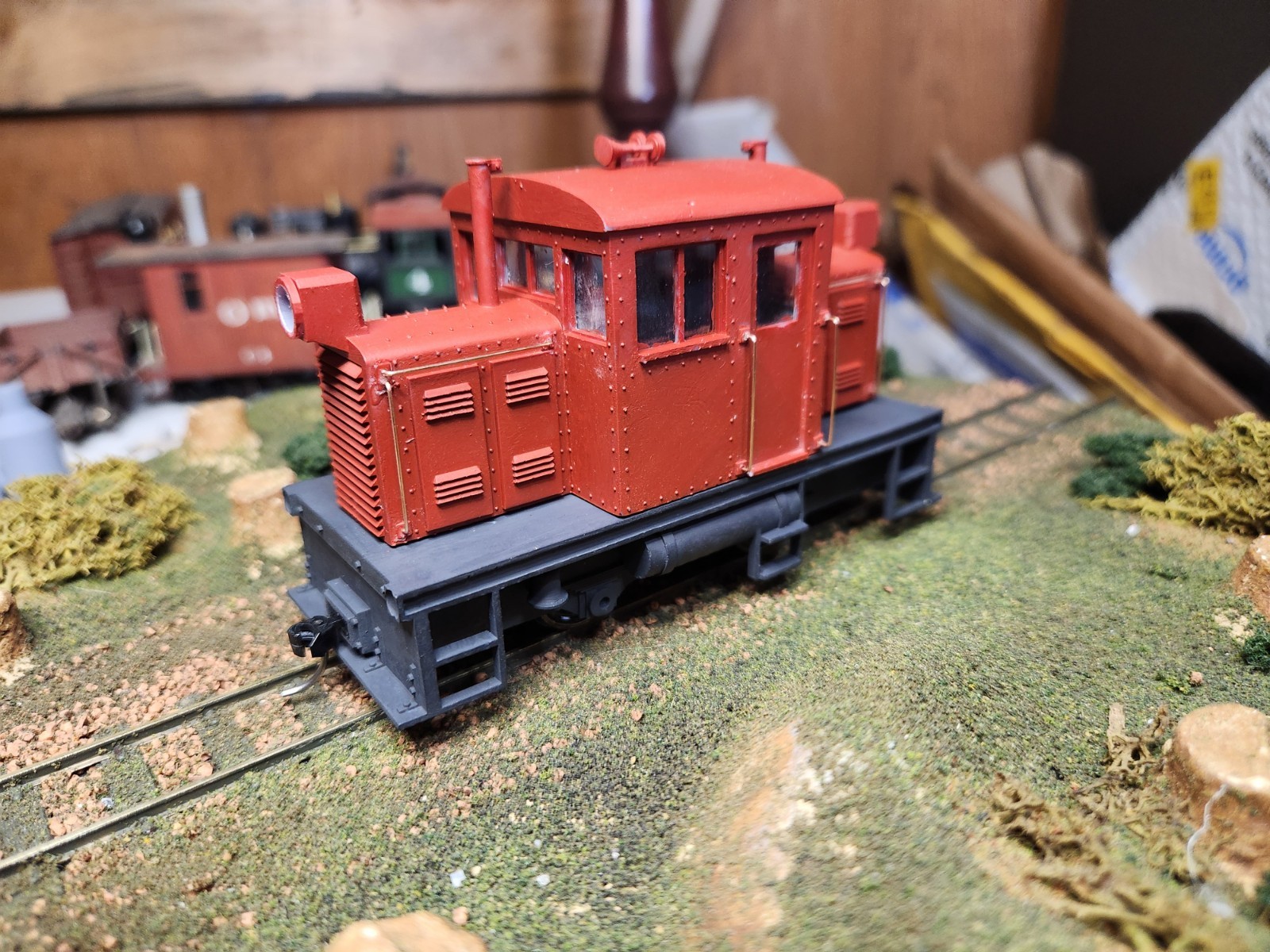 On30 Freelance Center Cab Switcher Kit 3D Printed For Bmann On30 Street Car Mech