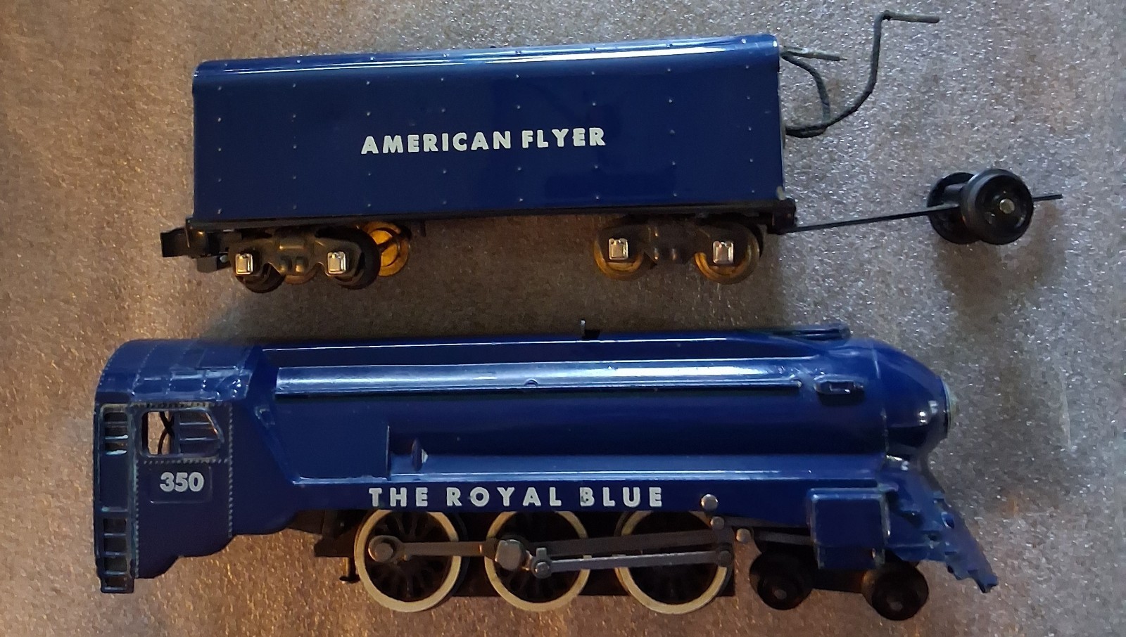 A.F. 350 Royal Blue Locos Qty-2