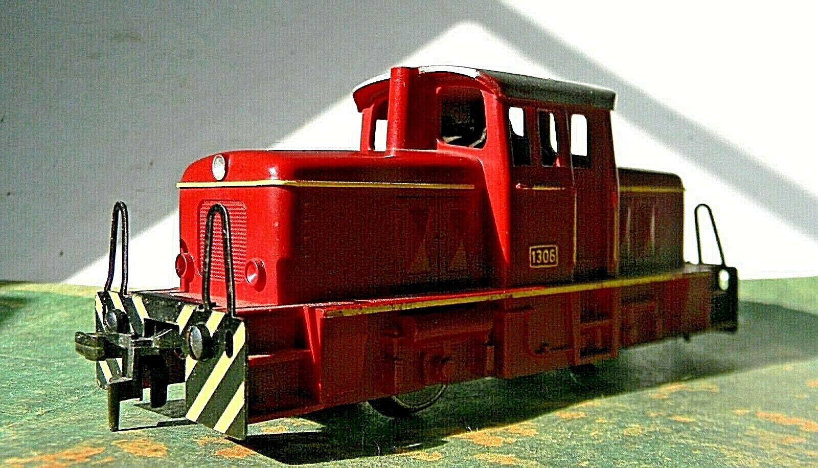 Fleischmann BEMO RAIL MV9 Diesel Locomotive ~ DENMARK RY ~ Rd#1306 – Runs – HO