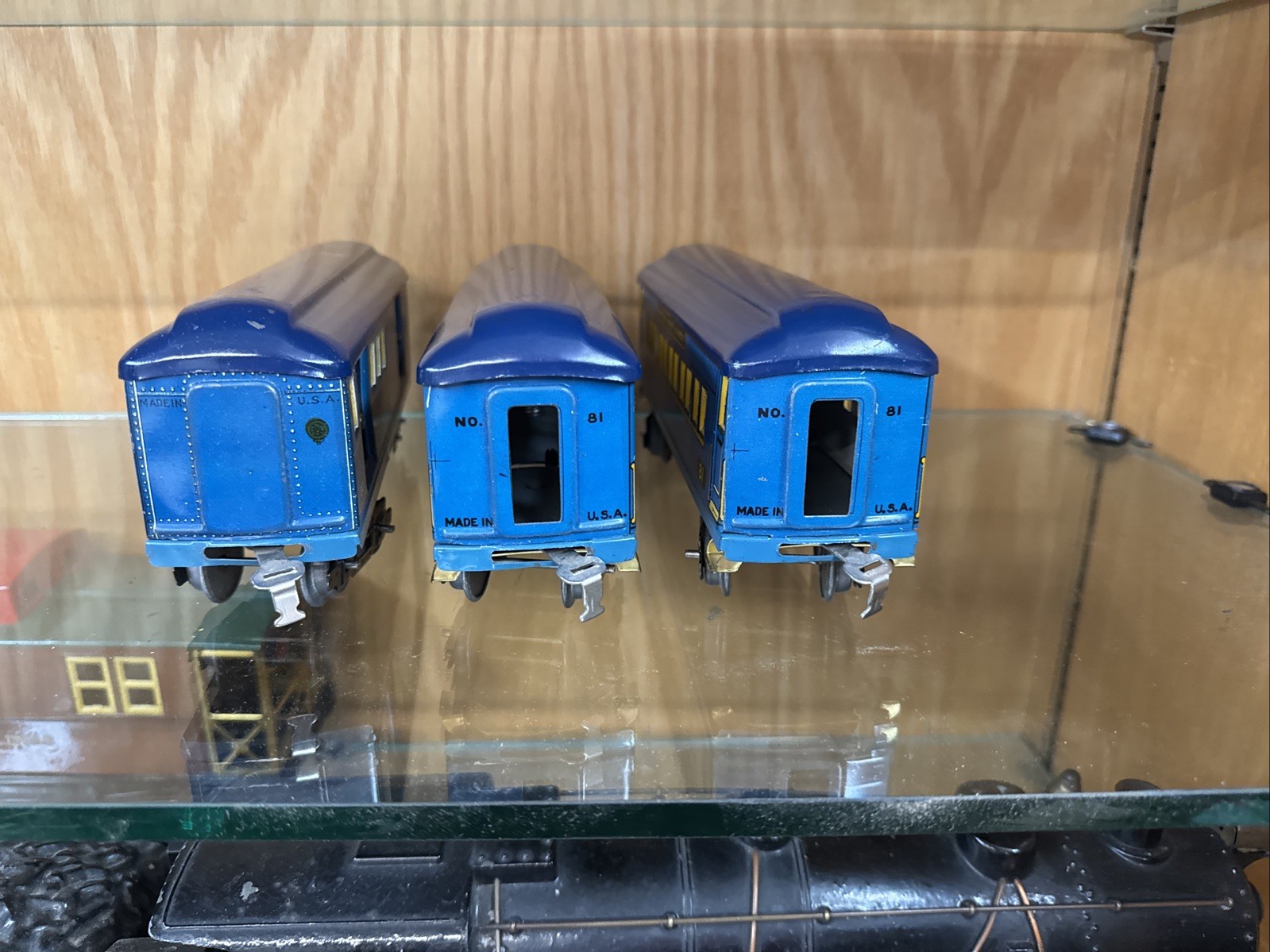 Rare American Flyer 3113 W/ 80,81,82 Nation Wide Lines Set.