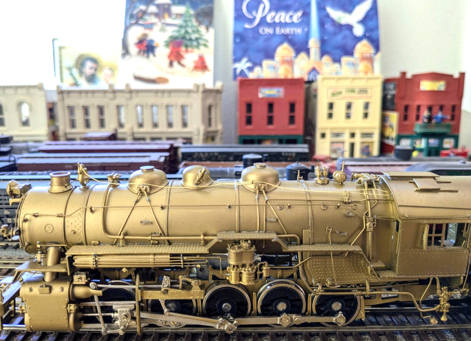 WESTSIDE SAMHONGSA BRASS “B&O U-1 0-10-0” HO **BACKHEAD **CAN MOTOR **RUNS G@@D!