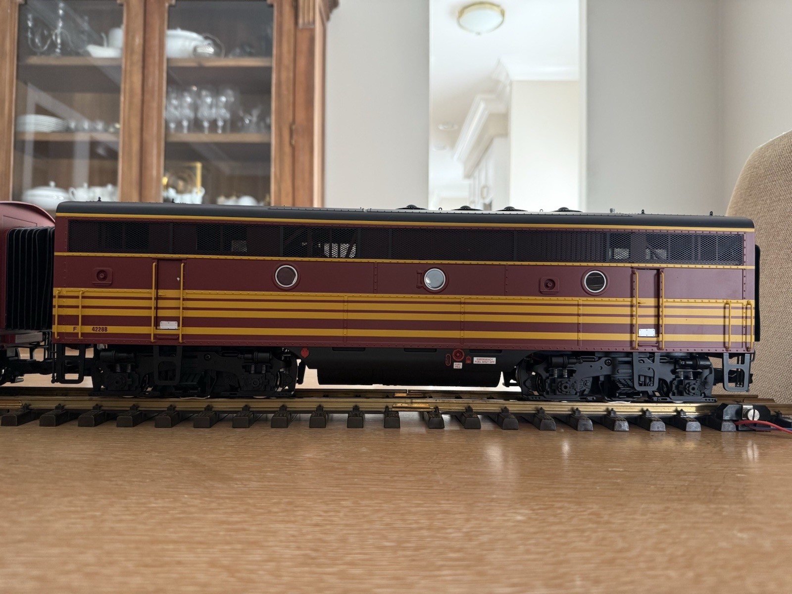 USA Trains Boston and Maine EMD F-3 AB Units R22268 G Scale (MINT In Box) RARE!
