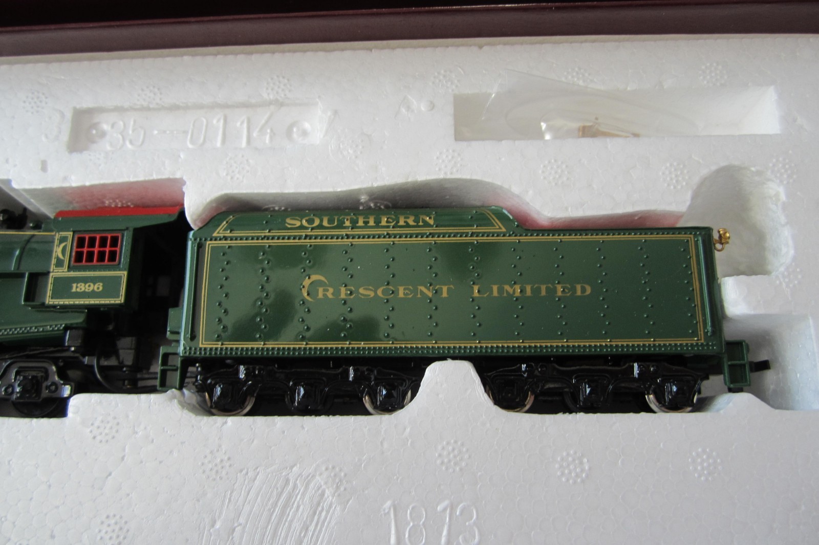 MANTUA COLLECTIBLES CRESCENT LIMITED 1396 STEAM ENGINE TENDER HO SCALE New