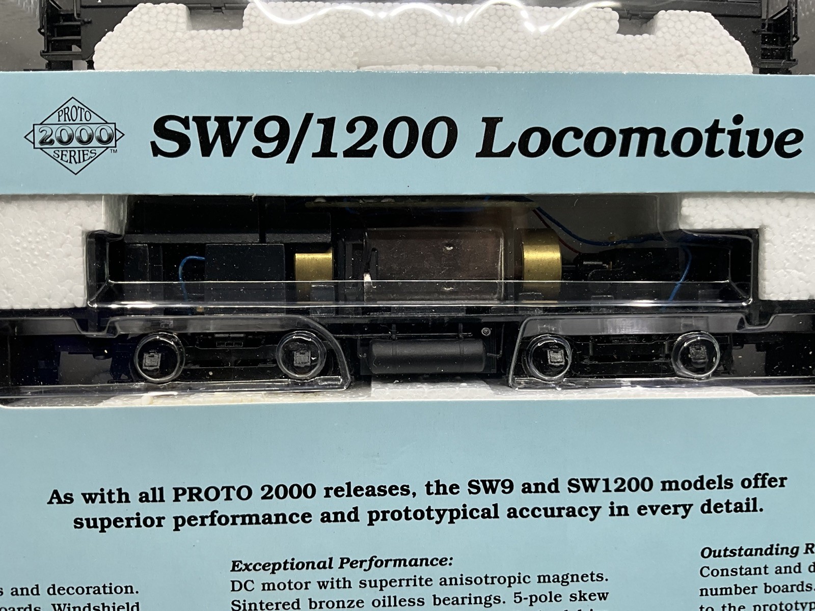 NIB LifeLike HO Scale Missouri Pacific SW9 Switcher Locomotive #9181 #21157