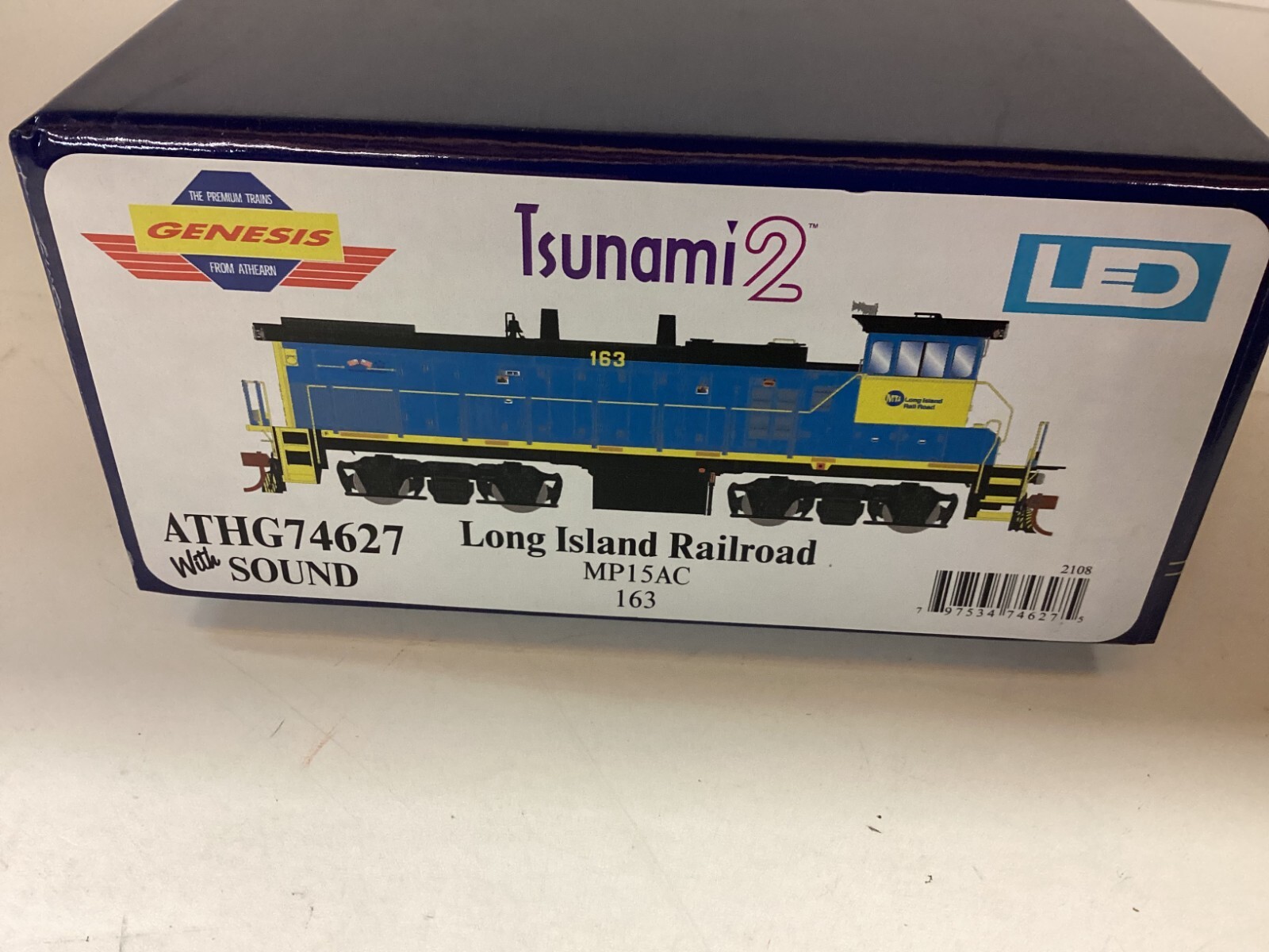 Athearn Genesis #G74627 HO scale “LI” MP5AC with DCC & Sound Rd. #163