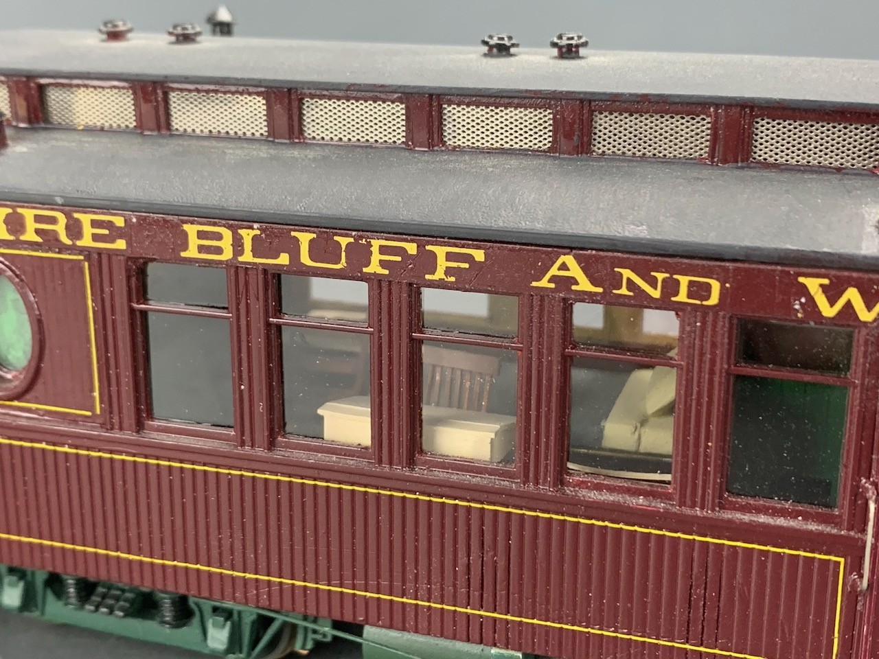 Empire Bluff & Western Steam Railcar # 101 Powered JER O3380