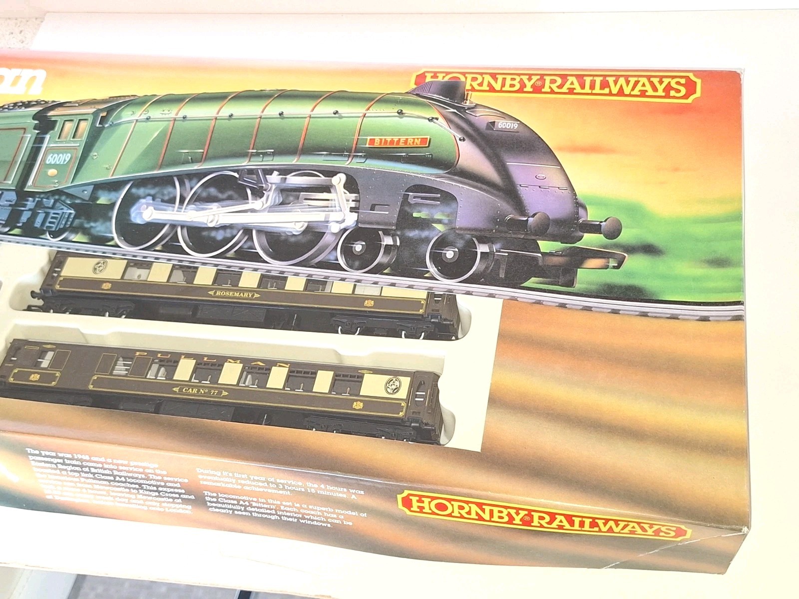 Hornby R698 Tees Tyne Pullman Boxed Set & Track. New Old Stock. Mint Cond. OO