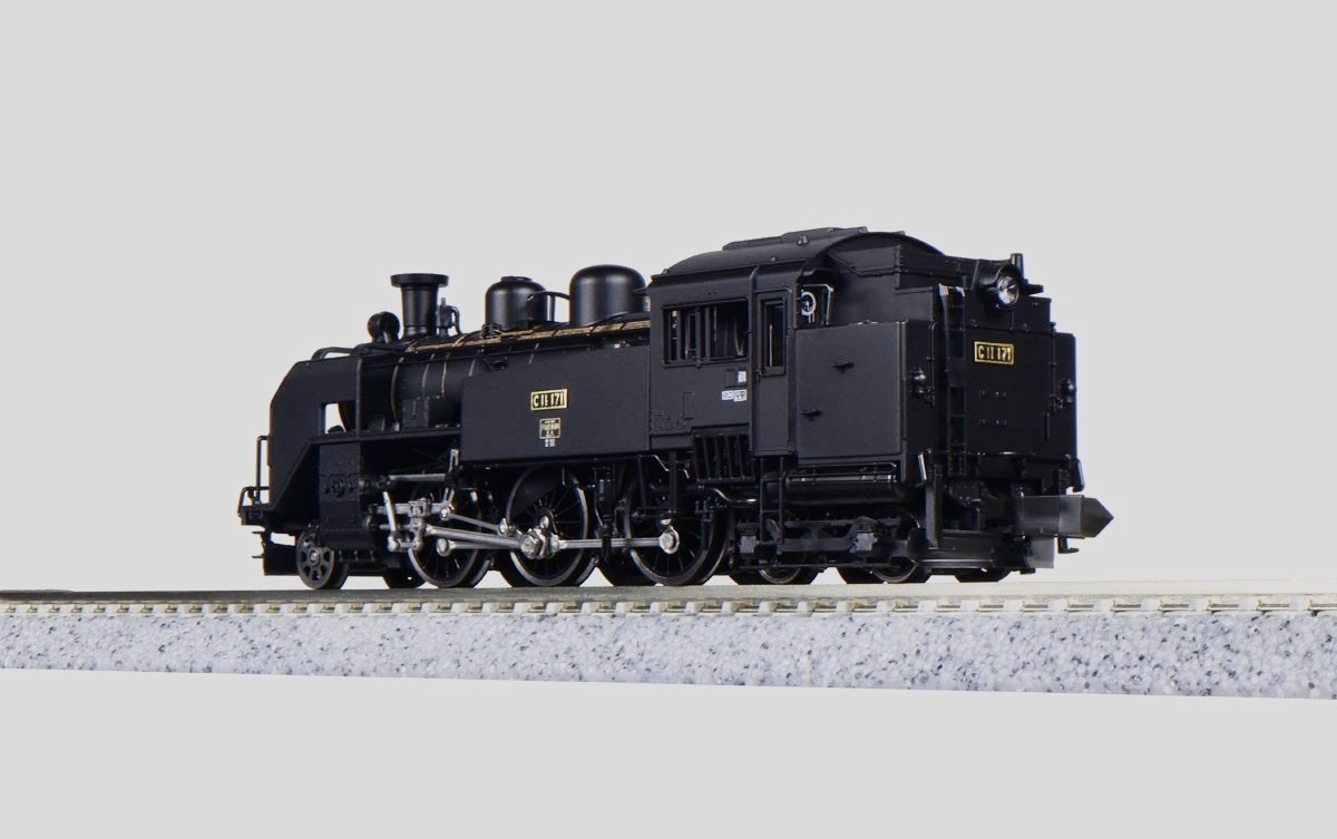 kato 2021-1, JNR Steam Locomotive c11-171, n scale, NIB, ships from the USA