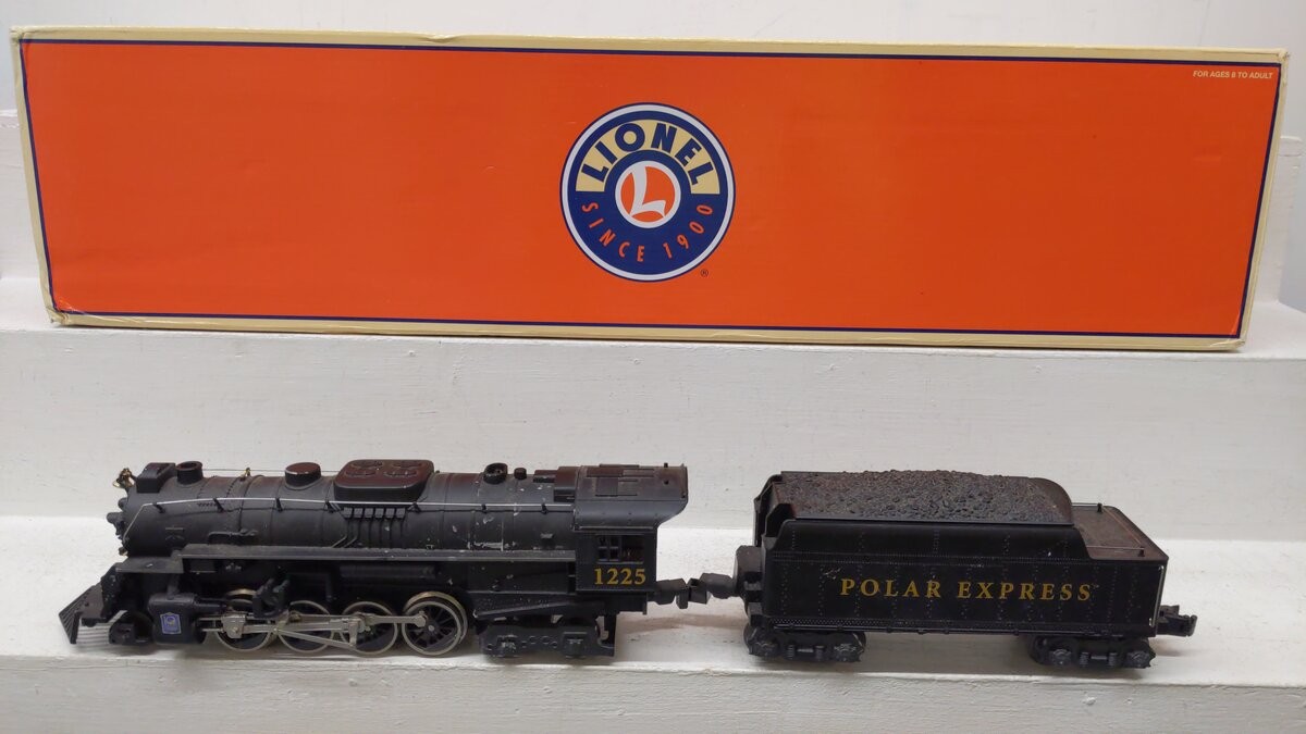 Lionel 6-28649 O Polar Express 2-8-4 Berkshire Steam Locomotive & Tender #1225