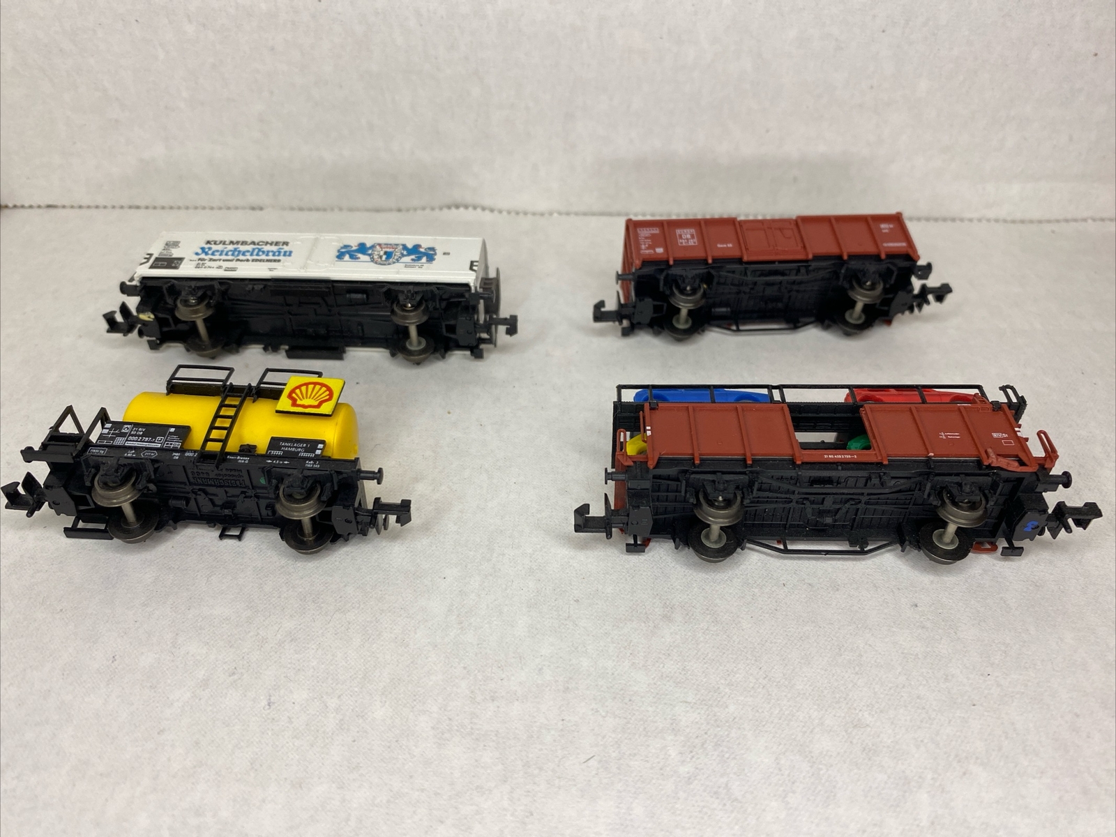 FLEISCHMANN PICCOLO N gauge Kulmbacher 8326 Shell 8400 Car Transport 8225 2457