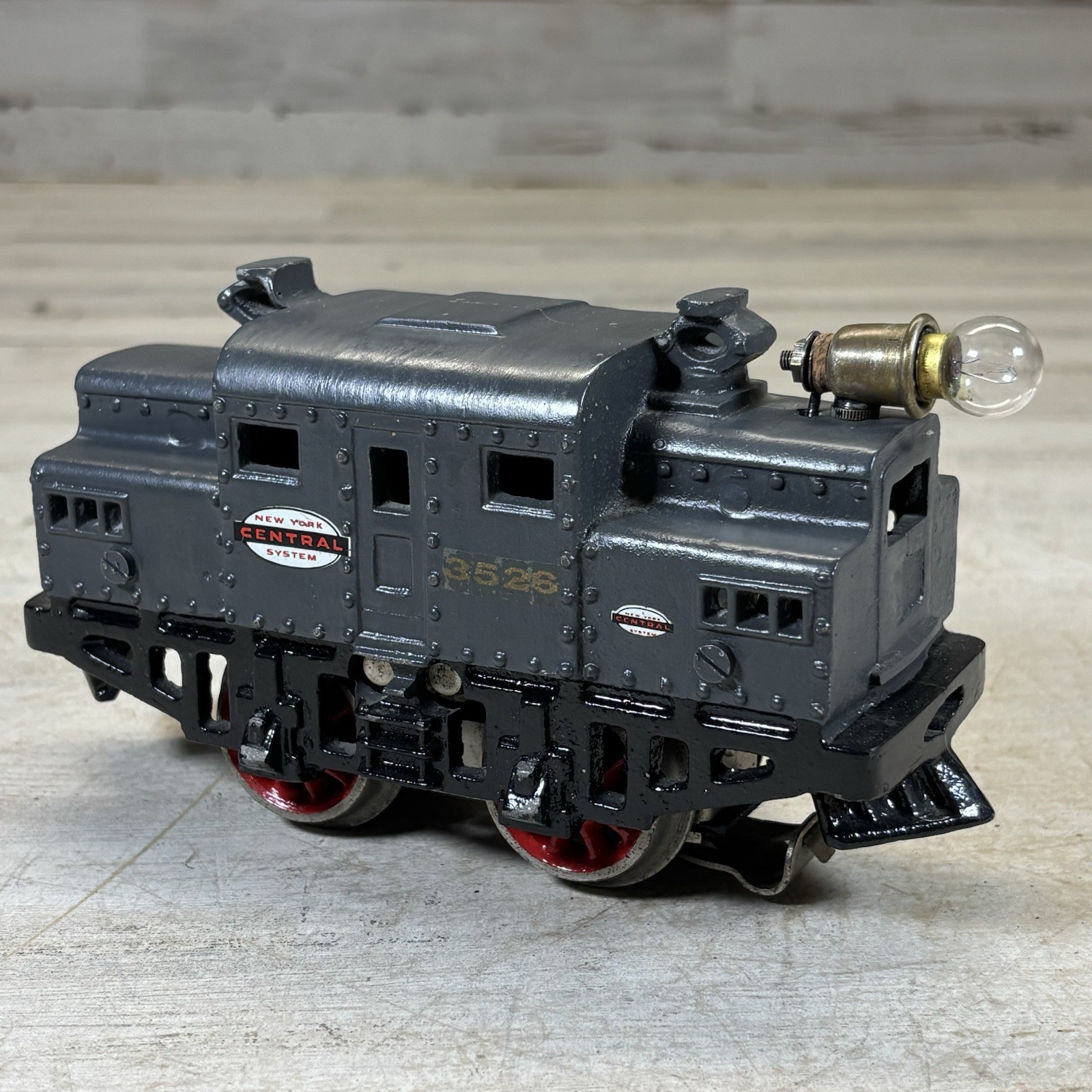 Bing Prewar O Gauge New York Central 3526 Electric Locomotive Restored