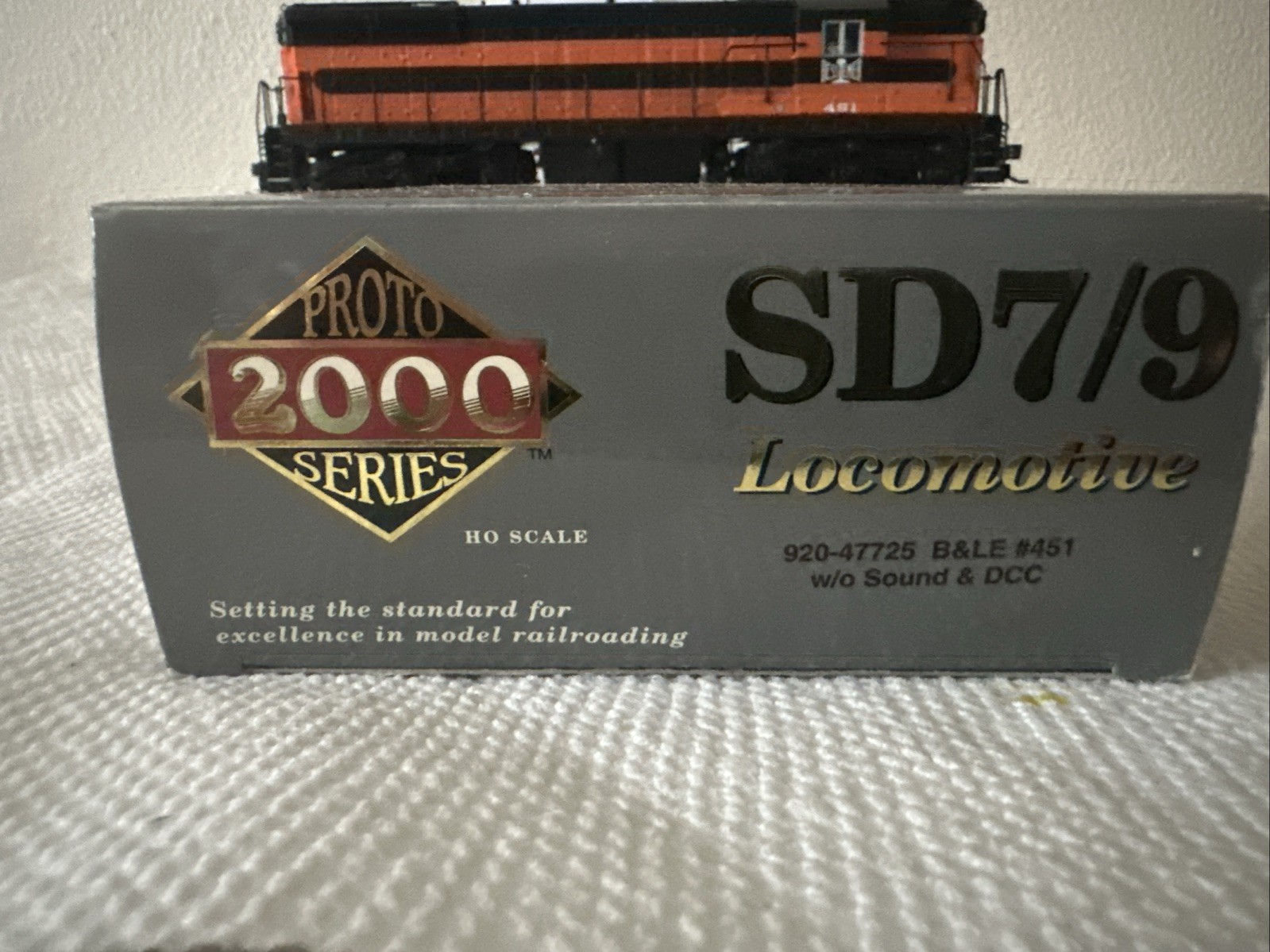 B&LE SD7 Walthers Proto ho scale locomotives