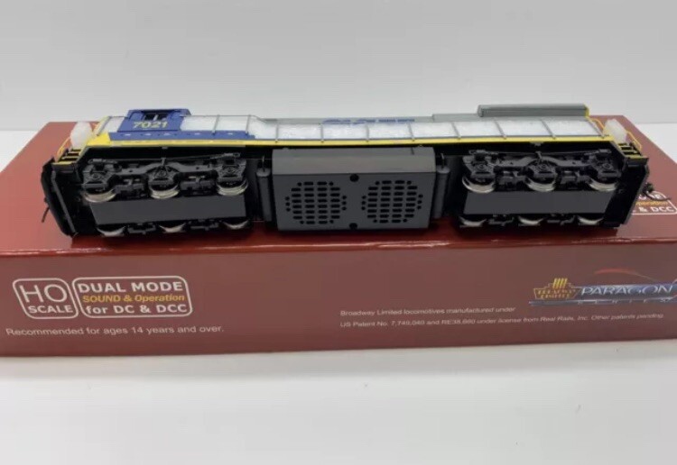 HO Broadway Limited GE C30-7 Diesel Loco W/Paragon2 Sound/DC/DCC 2447 CSX #7021.