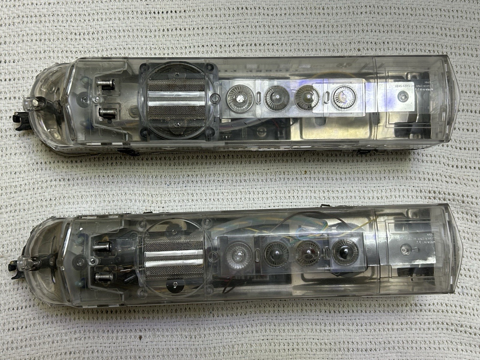 O Lionel 6-38151/2 Clear Can F3A Powered & Dummy Unit Set – (BG TESTED)