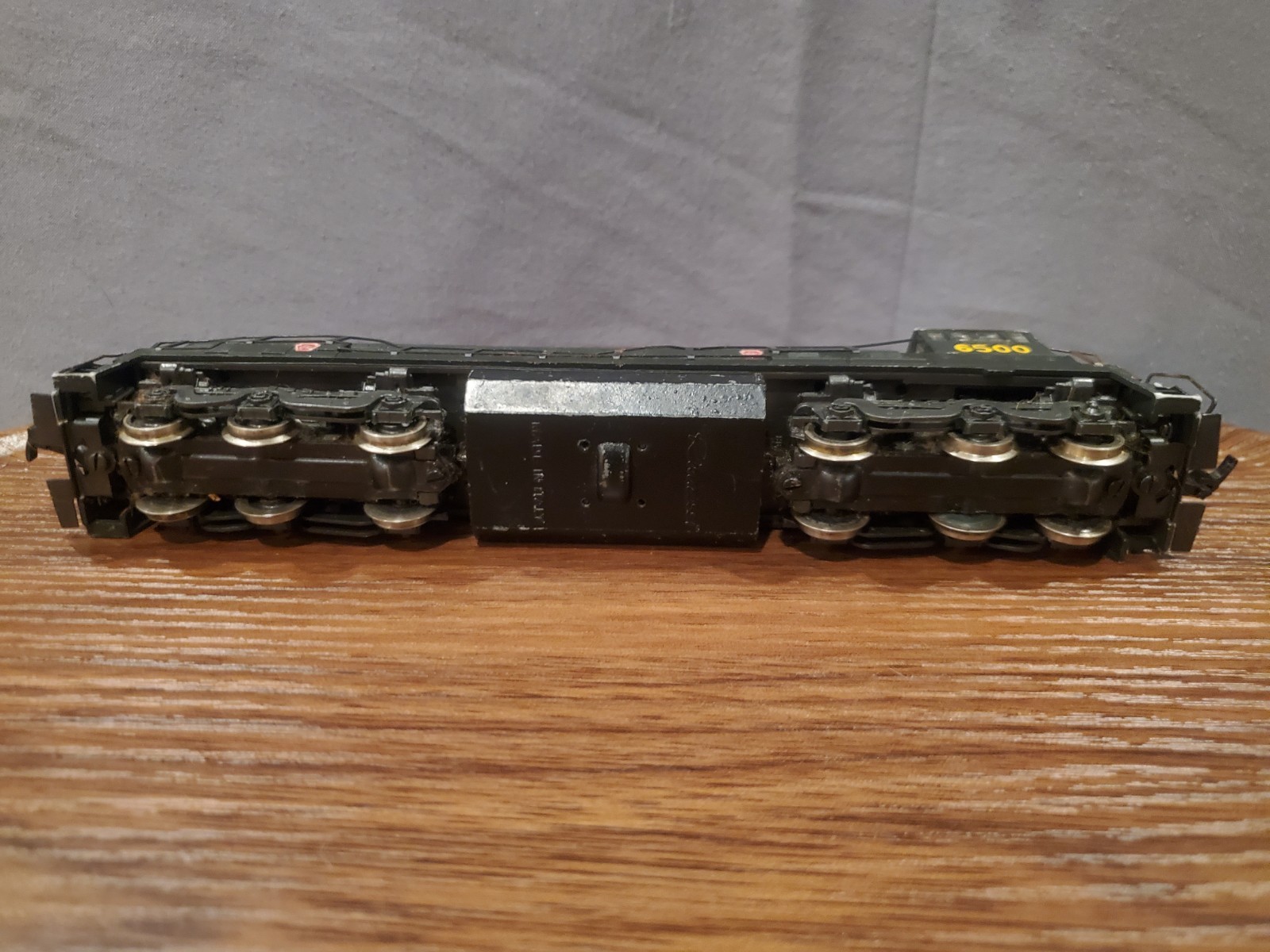 Vintage Rivarossi HO Scale Pennsylvania Diesel Locomotive #6500 (Untested/As-Is