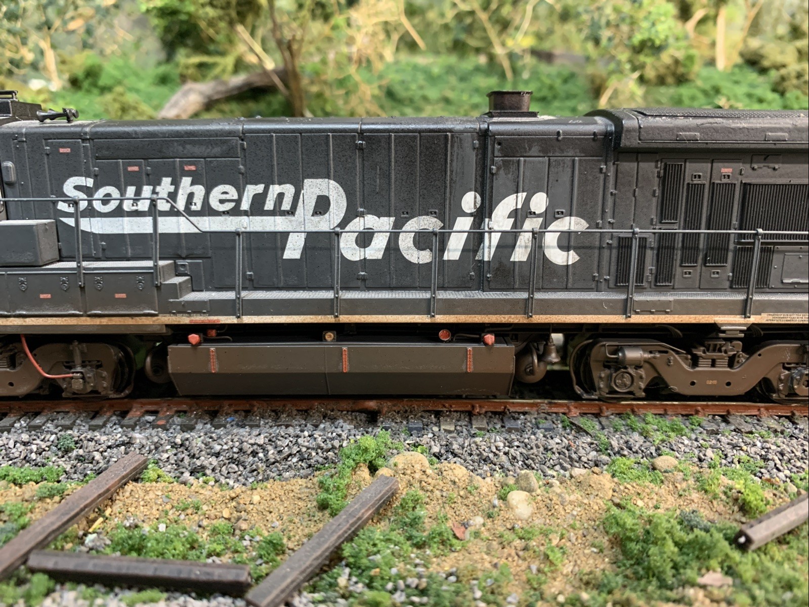 RAPIDO 18568 GE B36-7 SP SOUTHERN PACIFIC #7766 DCC/SOUND Weathered SP UP