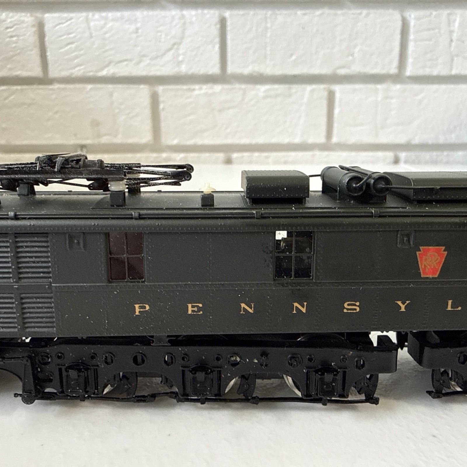 Custom NJ Brass 344 HO Brass Train PRR Pennsylvania Class FF-2 Electric ~AS IS