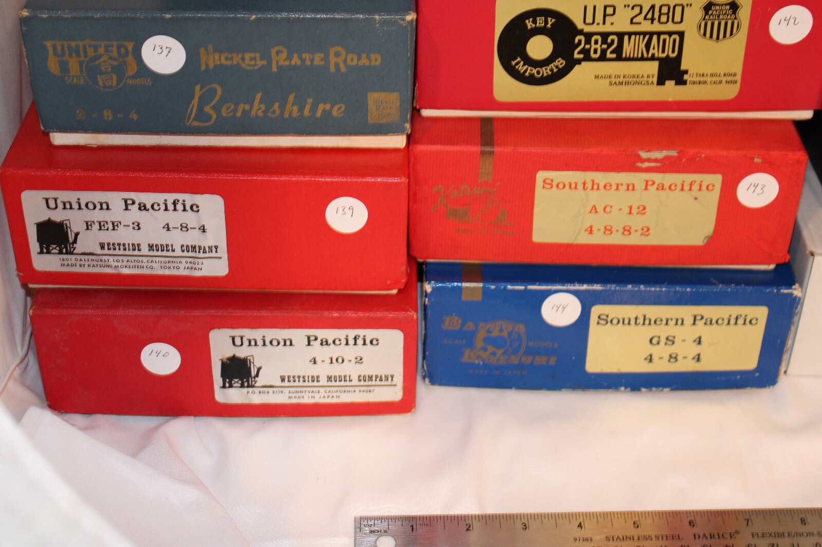 HO Brass – Engines – Lot J – Your Choice (137-148)