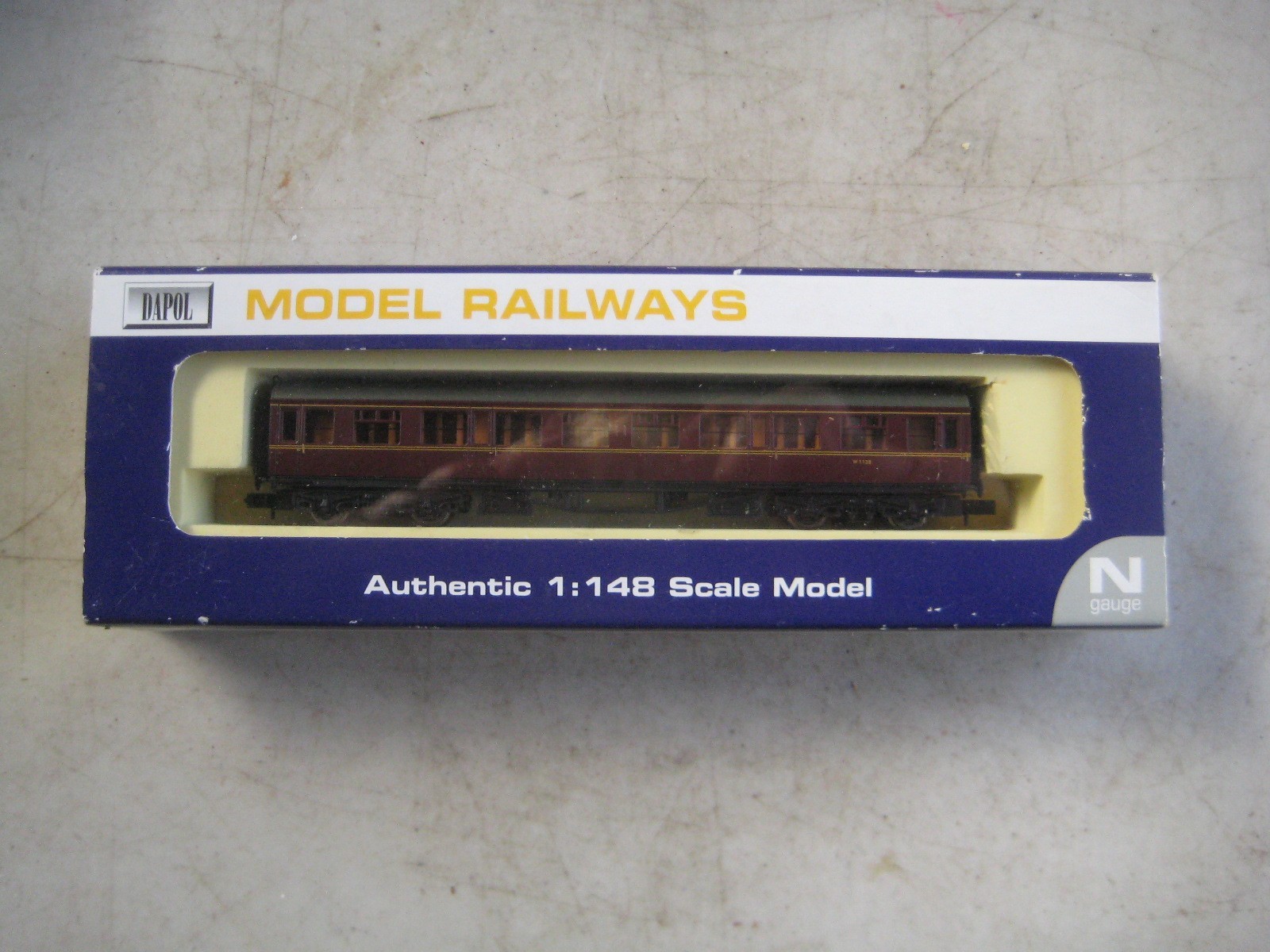 DAPOL RAILWAYS N GAUGE NC028B BR COLLETT SECOND COACH (FABULOUS ) Lot HH15