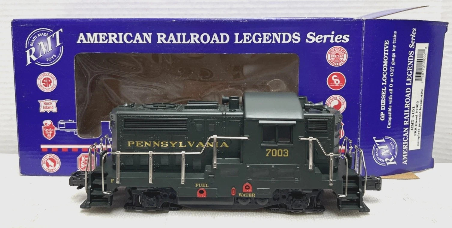 RMT O/O27 RMT-4515 PRR #7003 BEEP GP POWERED DIESEL LOCOMOTIVE – NIB