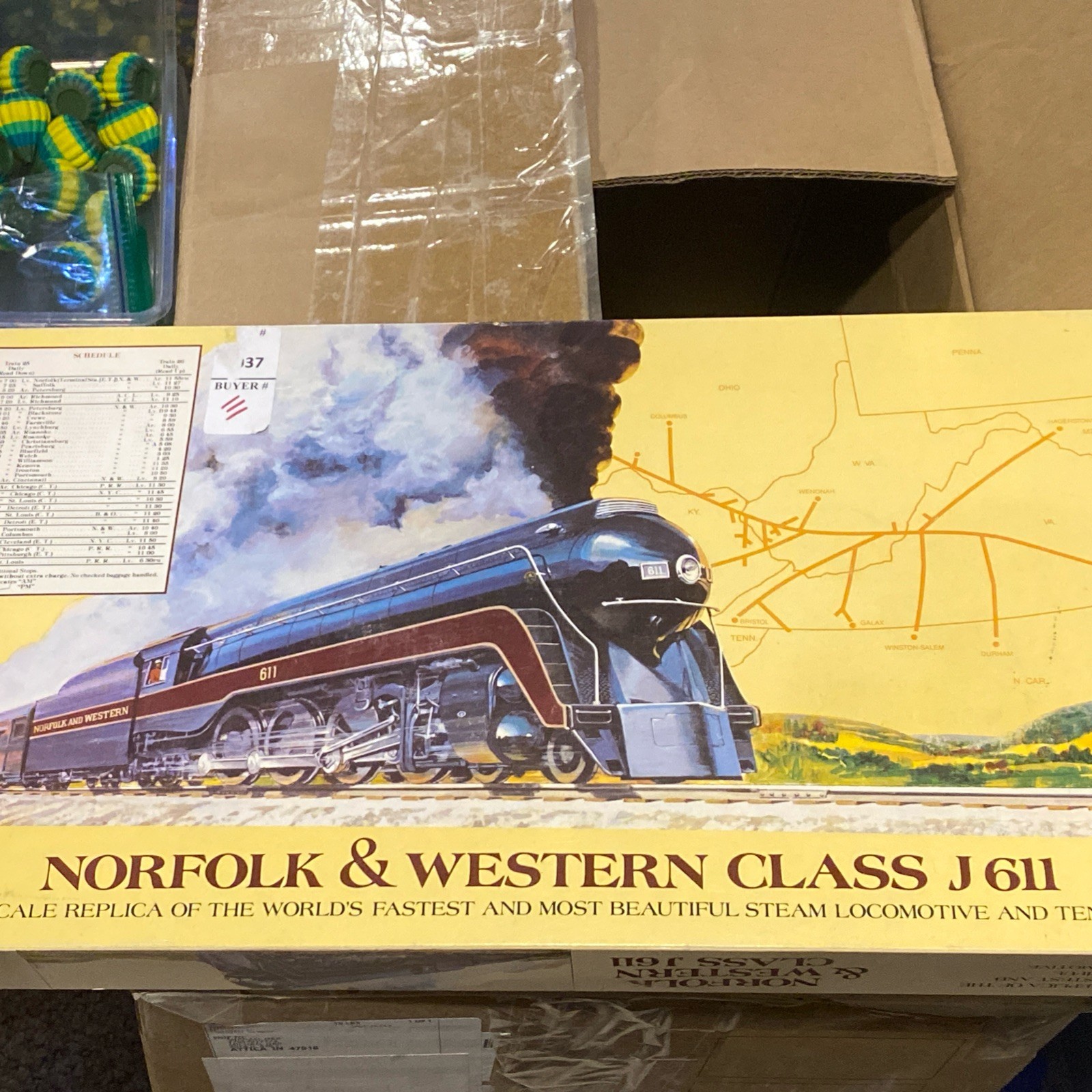 Ho Fallout 76 SHELL ONLY Fits Bachmann Class J 611 (chassis not included )