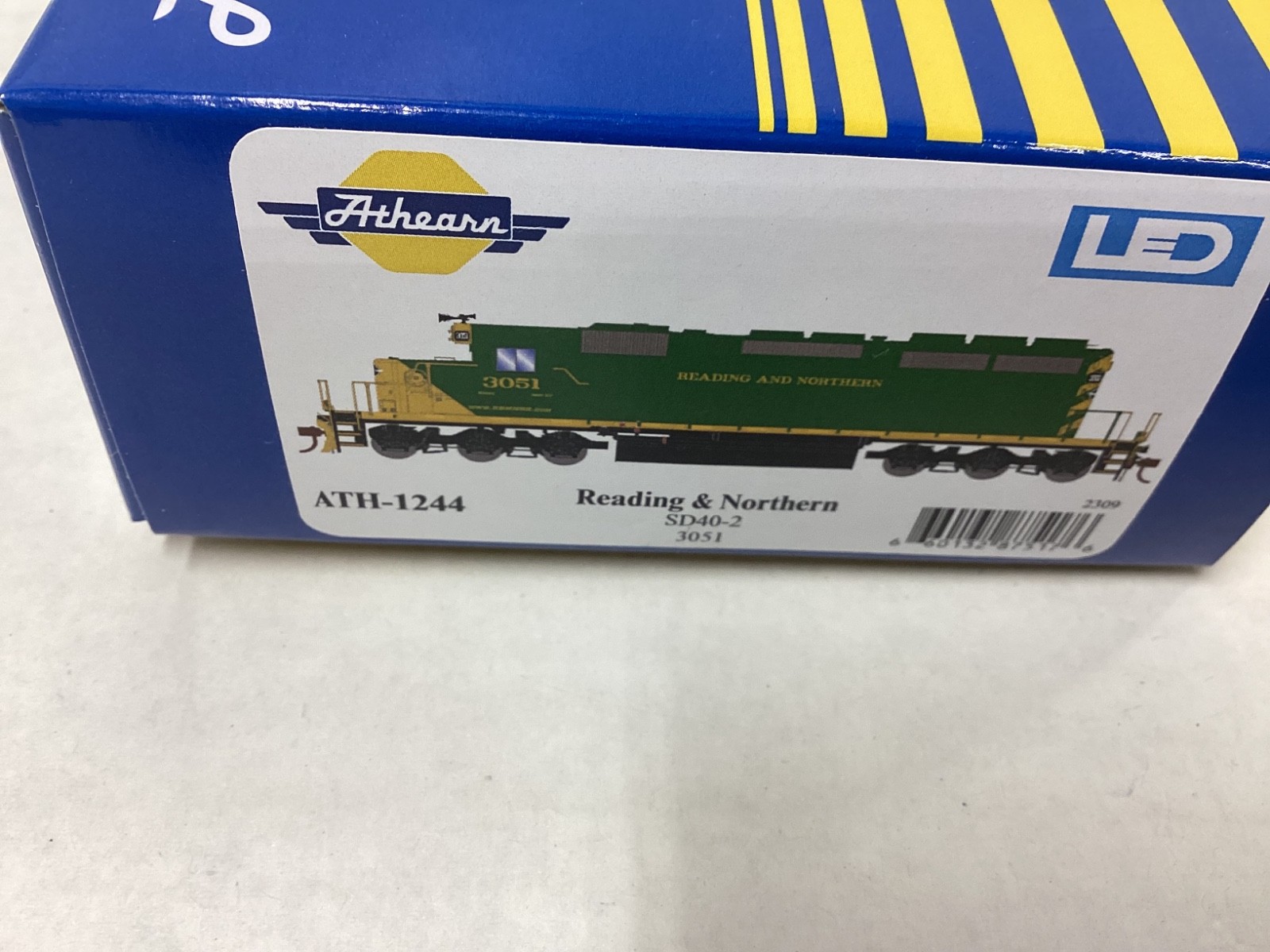 Athearn #1244 HO scale “R&N” SD40-2 DCC ready Rd. #3051