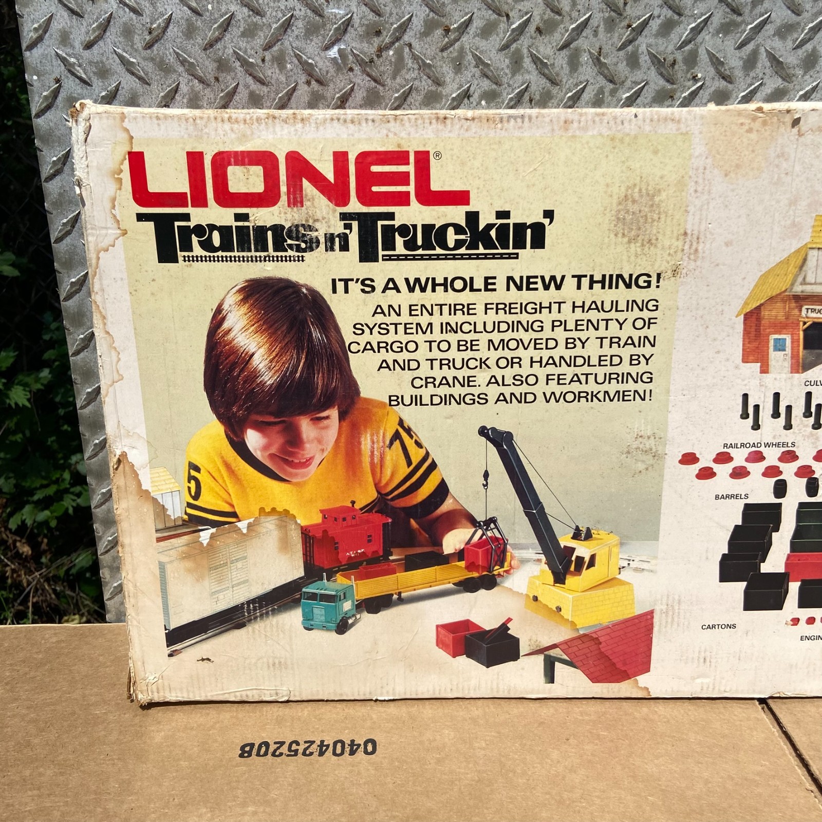 Vintage Lionel 6-1760 Trains n’ Truckin’ Set 1977 NEW SEALED #8769 O27 Gauge
