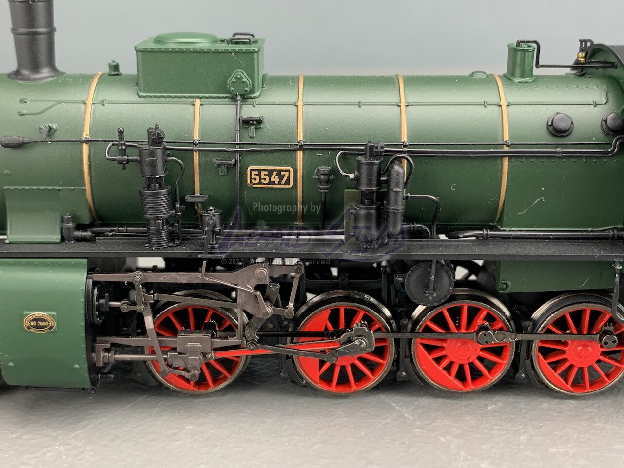 HO Brawa 40127 German Steam Locomotive G 4/5 H KBayStsB AC/Sound/Smoke HO1808